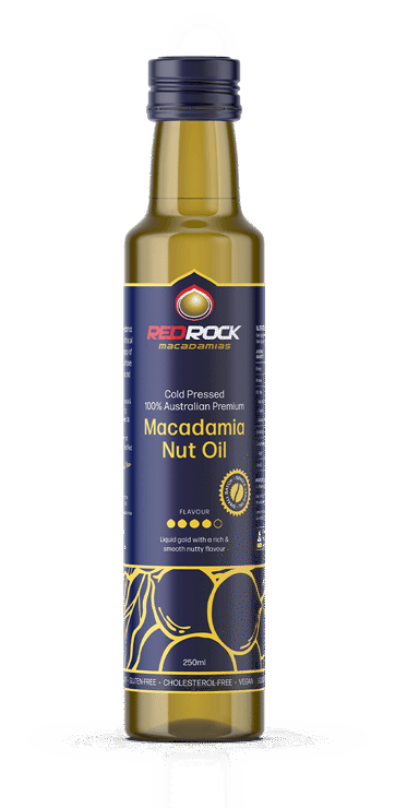 Macadamia oil front